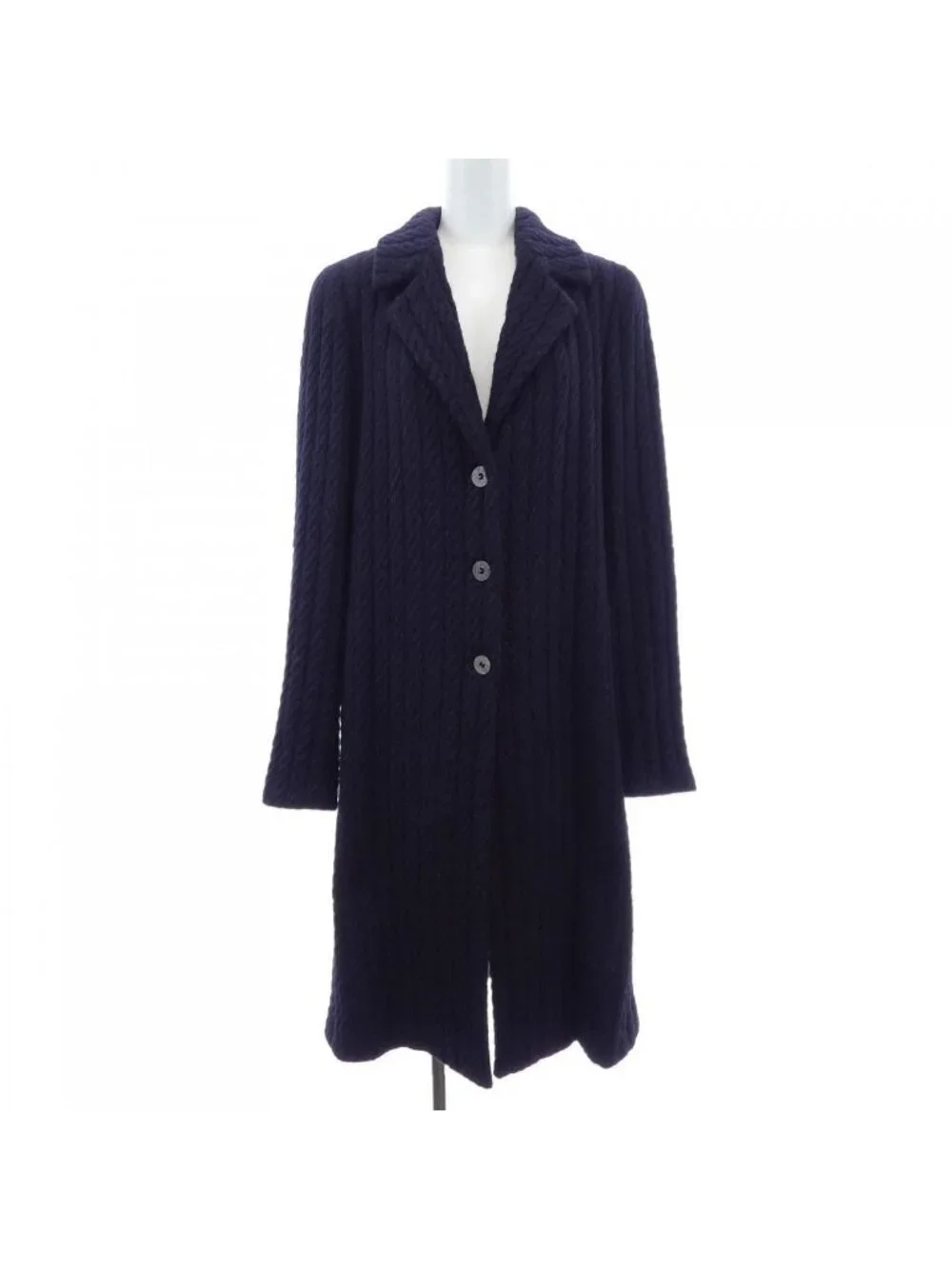Chanel Vintage Coat Navy